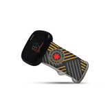 Personalized Medical Alert Watch Band for Fitbit Versa 3 & Fitbit Sense (M22 Pattern) - hipave