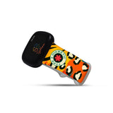 Personalized Medical Alert Watch Band for Fitbit Versa 3 & Fitbit Sense (Yellow & Orange Leopard) - hipave