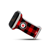 Personalized Medical Alert Apple Watch Band (Buffalo Plaid Pattern) - hipave