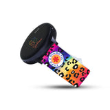 Personalized Medical Alert 20mm Watch Band for Samsung, Garmin and Others (Tie Dye Leopard) - hipave