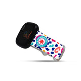 Personalized Medical Alert Watch Band for Fitbit Versa 3 & Fitbit Sense (Spring Leopard) - hipave