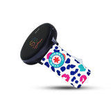 Personalized Medical Alert 20mm Watch Band for Samsung, Garmin and Others (Spring Leopard) - hipave