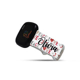 Personalized Holiday Watch Band with Name for Fitbit Versa 3 & Fitbit Sense (H6 Pattern) - hipave