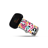 Personalized Boho Abstract Leopard Watch Band with Monogram for Fitbit Versa 3 & Fitbit Sense - hipave