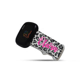 Personalized Tan Leopard Watch Band with Name for Fitbit Versa 3 & Fitbit Sense - hipave