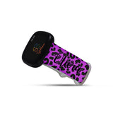 Personalized Purple Leopard Watch Band with Name for Fitbit Versa 3 & Fitbit Sense - hipave