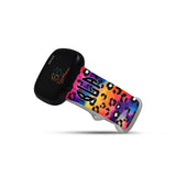 Personalized Tie Dye Leopard Watch Band with Monogram for Fitbit Versa 3 & Fitbit Sense - hipave