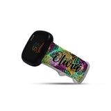 Personalized Safari Leopard Watch Band with Name for Fitbit Versa 3 & Fitbit Sense - hipave