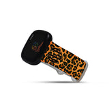 Personalized Yellow Leopard Watch Band with Monogram for Fitbit Versa 3 & Fitbit Sense - hipave