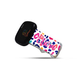 Personalized Spring Leopard Watch Band with Name for Fitbit Versa 3 & Fitbit Sense - hipave