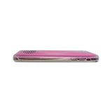 Custom Thin Blue Line Flag iPhone Case in Pink Moving Quicksand - hipave