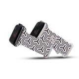 Personalized Geometric Design Silicone Bands for Apple Watch (M23 Pattern) - hipave