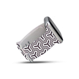 Personalized Geometric Design Silicone Bands for Apple Watch (M23 Pattern) - hipave