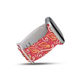 Personalized Holiday Watch Band with Monogram for Apple Watch (H8 Pattern) - hipave