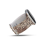 Personalized Leopard Watch Band with Monogram for Apple Watch - hipave
