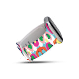 Personalized Boho Leopard Watch Band with Monogram for Apple Watch - hipave