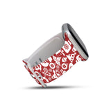 Personalized Holiday Watch Band with Name for Apple Watch (H3 Pattern) - hipave