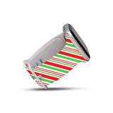 Personalized Holiday Candy Can Watch Band with Monogram for Apple Watch (H4 Pattern) - hipave