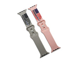 Personalized Thin Blue Line Flag Bands for Apple Watch - hipave