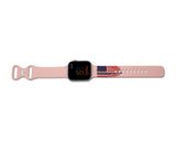 Personalized Thin Blue Line Flag Bands for Apple Watch - hipave
