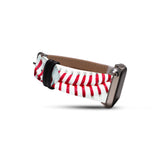 Personalized Baseball Leather Band for Apple Watch - hipave