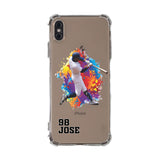 Custom Baseball iPhone Case in Clear - hipave