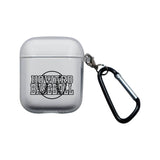 Personalized Baseball Clear Case for Airpods 1 and 2 - hipave