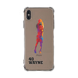 Custom Basketball Splash iPhone Case in Clear - hipave