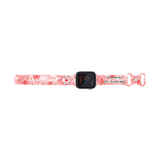 Personalized Medical Alert Apple Watch Band (Vintage Roses Pattern) - hipave