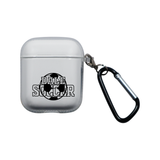 Personalized Soccer Clear Case for Airpods 1 and 2 Charging Case