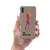 Custom Basketball Splash iPhone Case in Clear - hipave