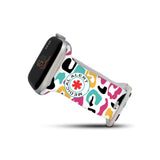 Personalized Medical Alert Apple Watch Band (Abstract Boho Leopard Pattern) - hipave