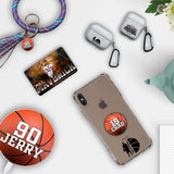 Custom Basketball Silhouette iPhone Case in Clear - hipave