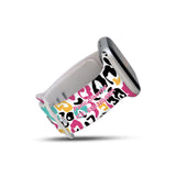Personalized Medical Alert Apple Watch Band (Abstract Boho Leopard Pattern) - hipave