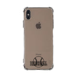 Custom Baseball Emblem iPhone Case in Clear - hipave