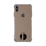 Custom Basketball Silhouette iPhone Case in Clear - hipave
