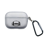 Personalized Football Clear Case for Airpods Pro Charging Case - hipave