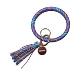 Personalized Football Large Keychain Ring - hipave