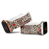Personalized Medical Alert Apple Watch Band (Leopard Pattern) - hipave