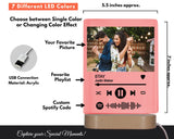 Custom LED Plaque with Music theme design | Thick Clear Acrylic - hipave