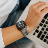 Personalized Medical Alert Apple Watch Band (M17 Pattern) - hipave