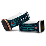 Personalized Medical Alert Apple Watch Band (M18 Pattern) - hipave