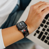 Personalized Medical Alert Apple Watch Band (M19 Pattern) - hipave