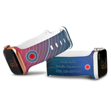 Personalized Medical Alert Apple Watch Band (M24 Pattern) - hipave
