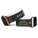 Personalized Medical Alert Apple Watch Band (M6 Pattern) - hipave