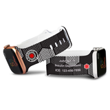 Personalized Medical Alert Apple Watch Band (M7 Pattern) - hipave