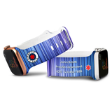 Personalized Medical Alert Apple Watch Band (M8 Pattern)