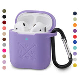 Personalized Silicone Case for Airpods Charging Case with an Engraved Monogram
