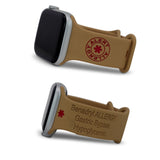 Personalized Medical Alert ID Apple Watch Band - hipave