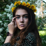 Personalized Pale Leopard 20mm Watch Band with Monogram for Samsung, Garmin and Others - hipave